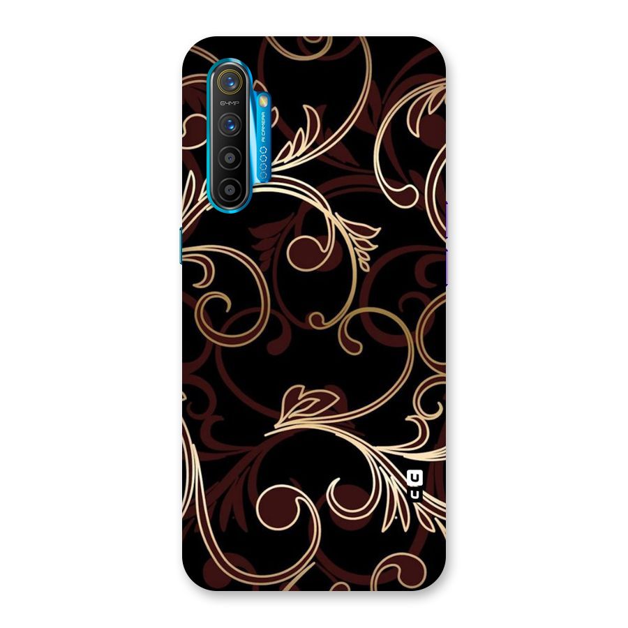 Golden Maroon Beauty Back Case for Realme XT