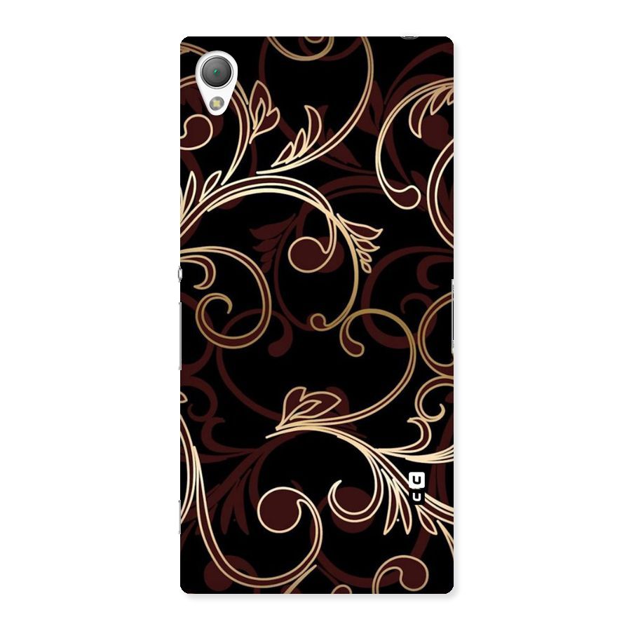 Golden Maroon Beauty Back Case for Sony Xperia Z3