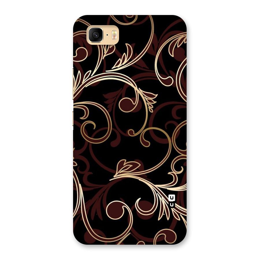 Golden Maroon Beauty Back Case for Zenfone 3s Max