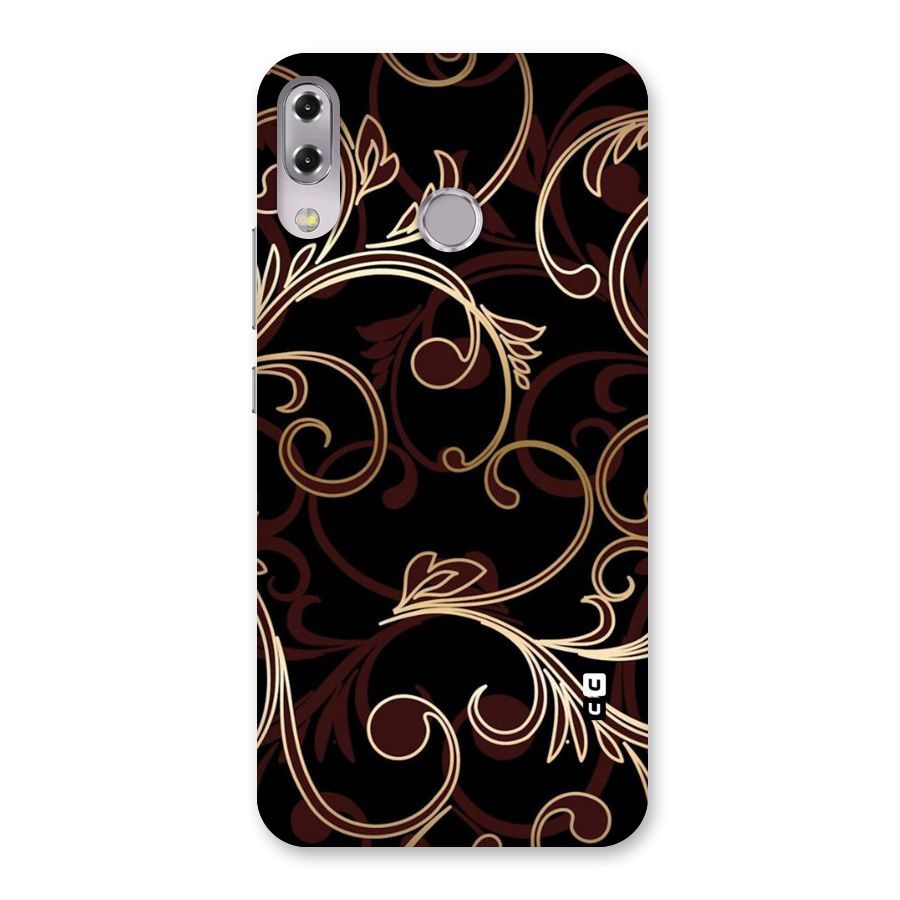 Golden Maroon Beauty Back Case for Zenfone 5Z