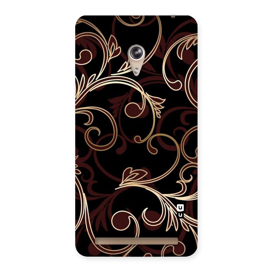 Golden Maroon Beauty Back Case for Zenfone 6