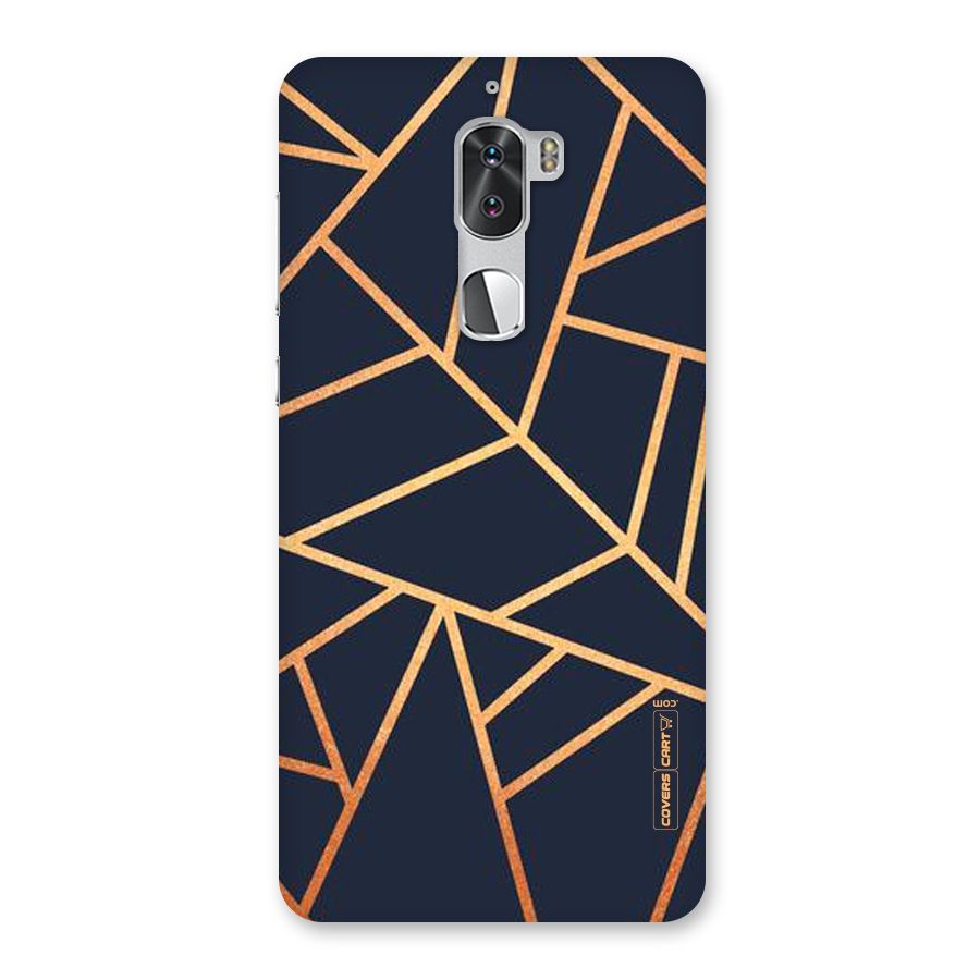 Golden Pattern Back Case for Coolpad Cool 1