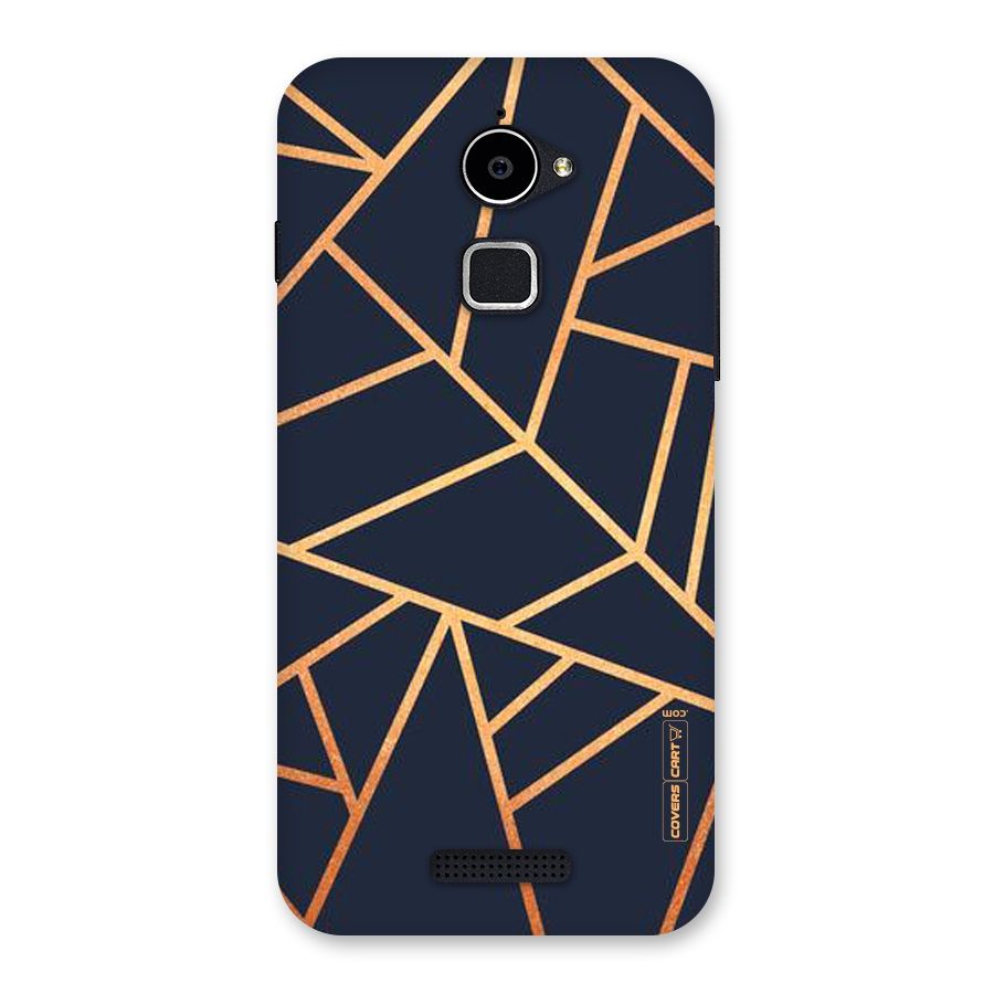 Golden Pattern Back Case for Coolpad Note 3 Lite