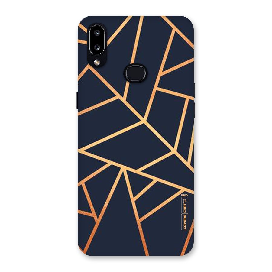 Golden Pattern Back Case for Galaxy A10s