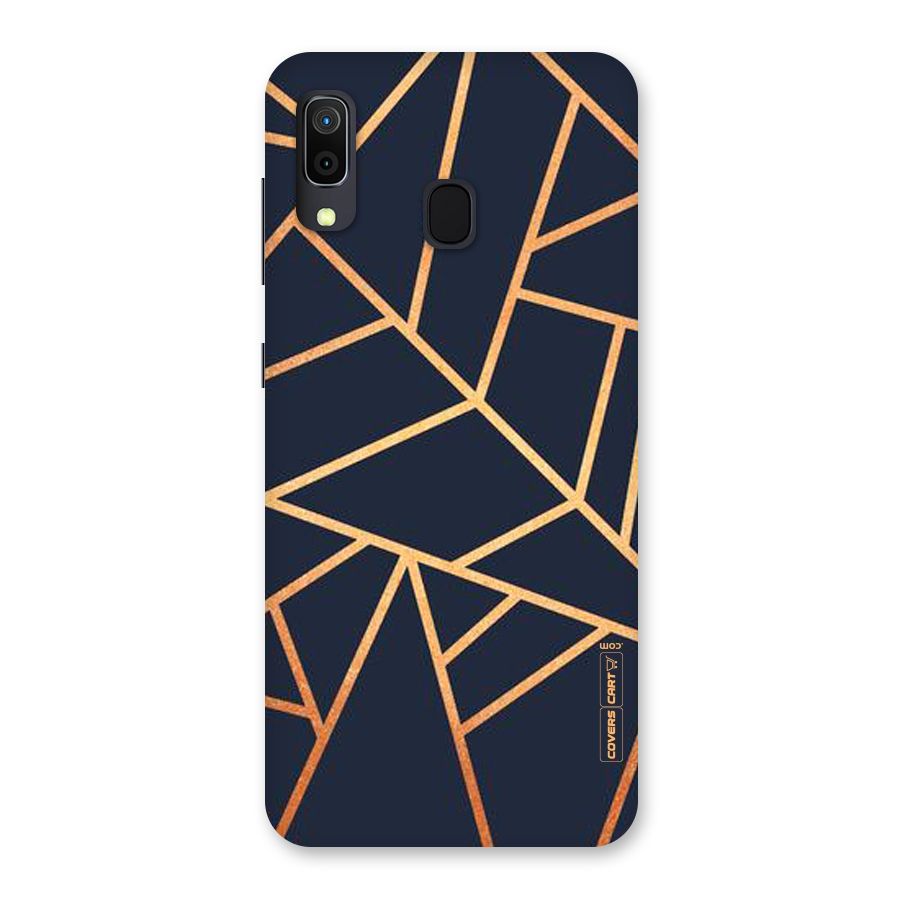 Golden Pattern Back Case for Galaxy A30