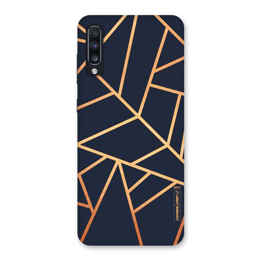 Golden Pattern Back Case for Galaxy A70