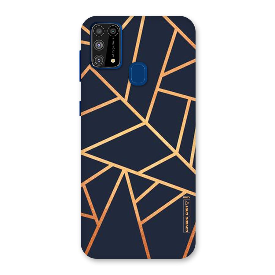 Golden Pattern Back Case for Galaxy F41