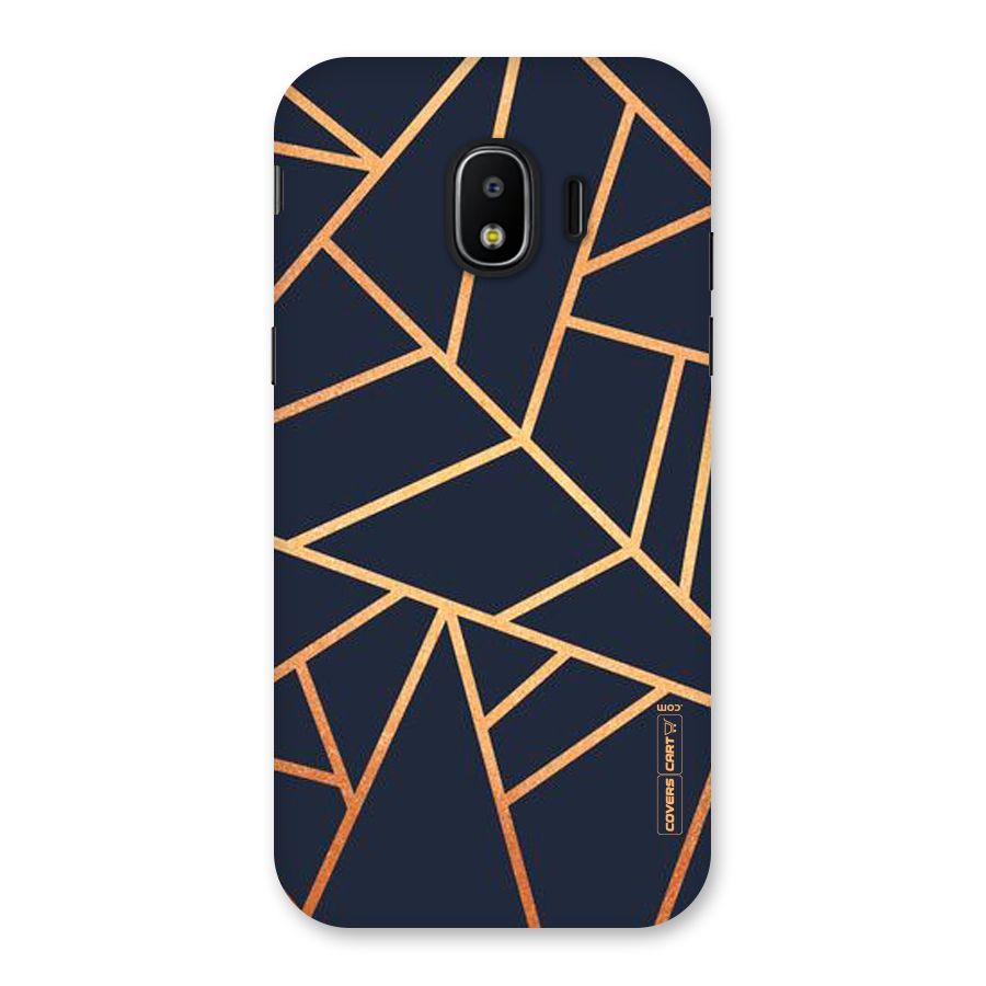 Golden Pattern Back Case for Galaxy J2 Pro 2018