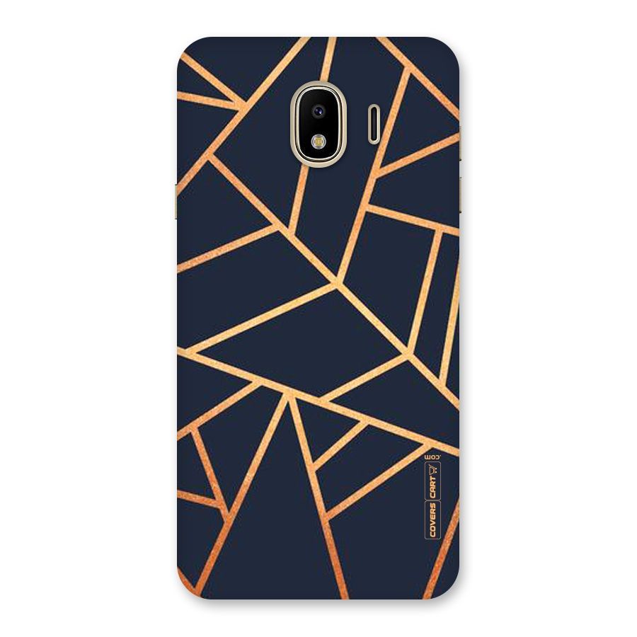 Golden Pattern Back Case for Galaxy J4