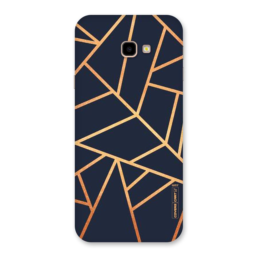Golden Pattern Back Case for Galaxy J4 Plus