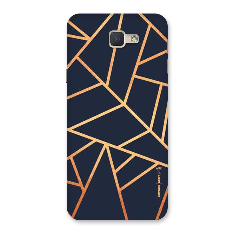 Golden Pattern Back Case for Galaxy J5 Prime