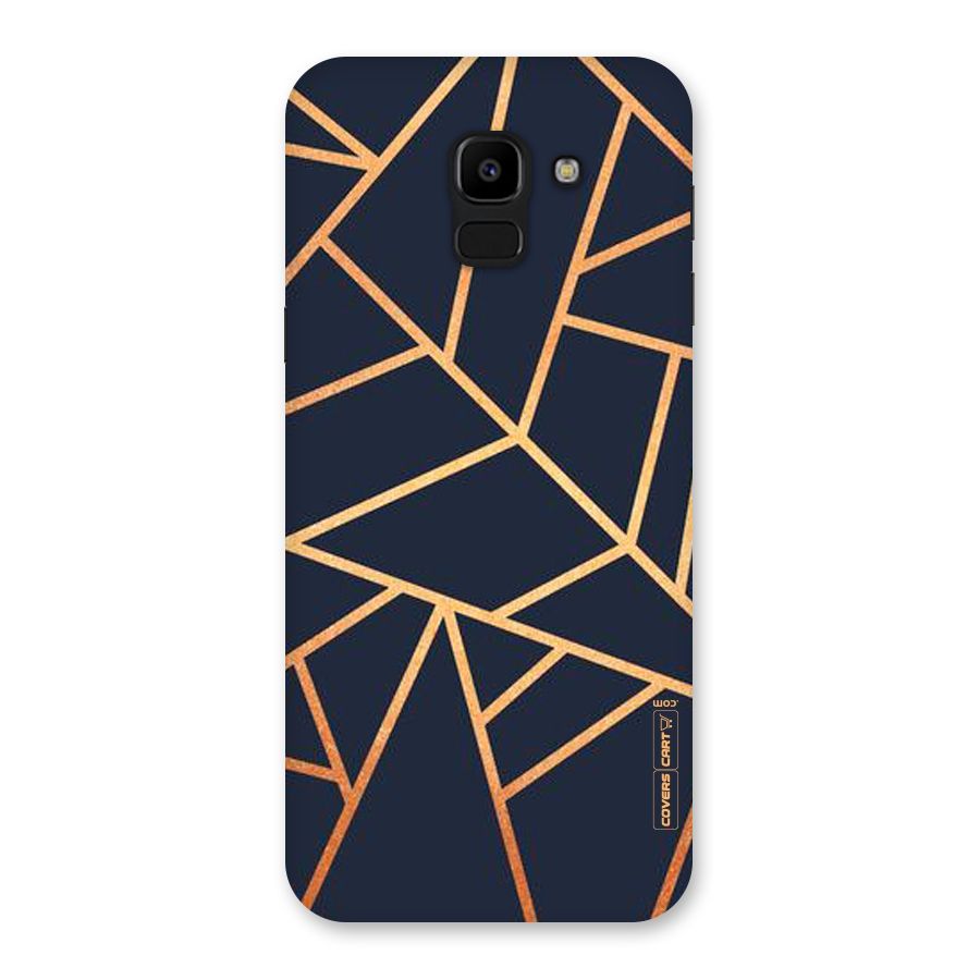Golden Pattern Back Case for Galaxy J6