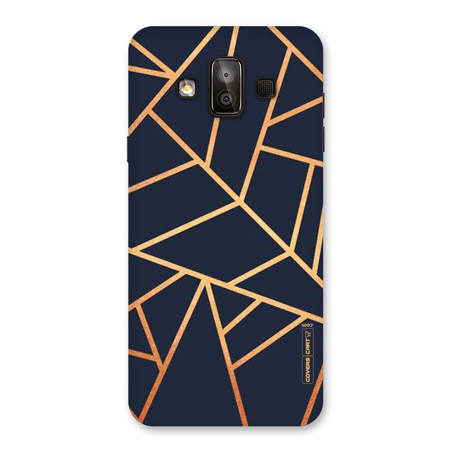 Golden Pattern Back Case for Galaxy J7 Duo