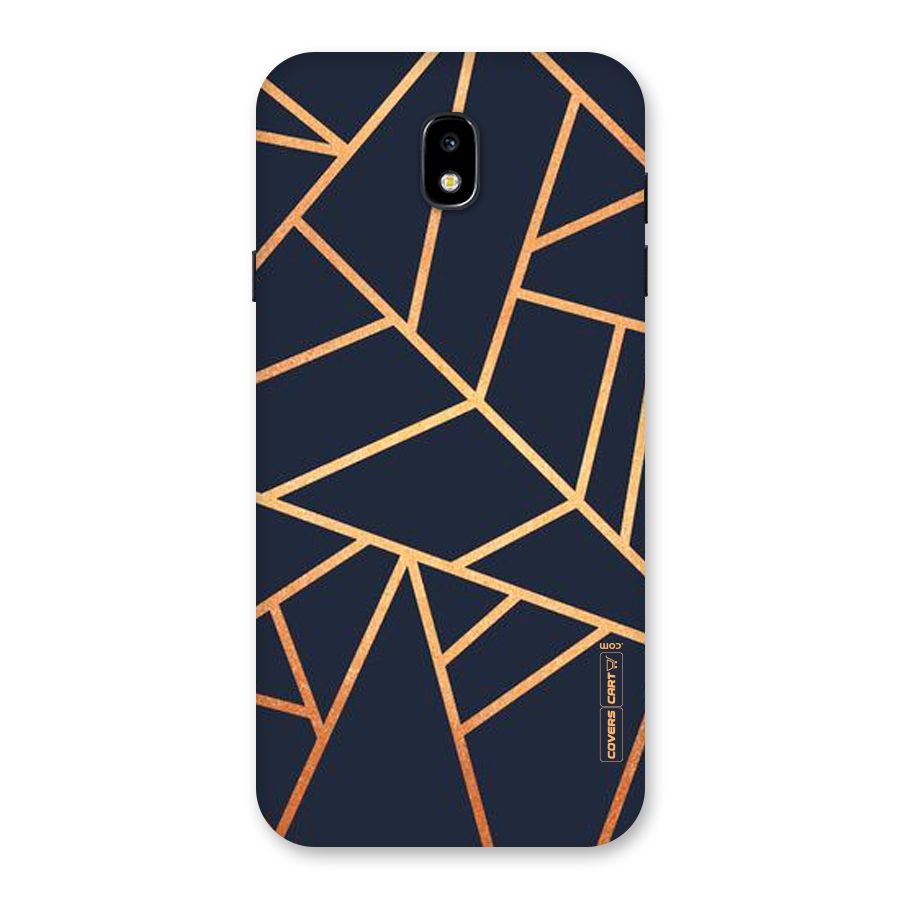 Golden Pattern Back Case for Galaxy J7 Pro