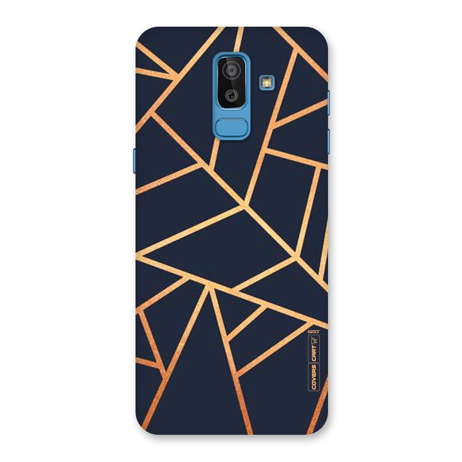 Golden Pattern Back Case for Galaxy J8
