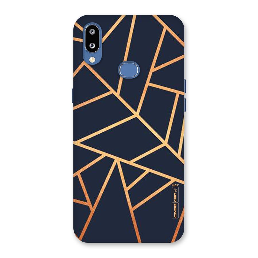 Golden Pattern Back Case for Galaxy M01s