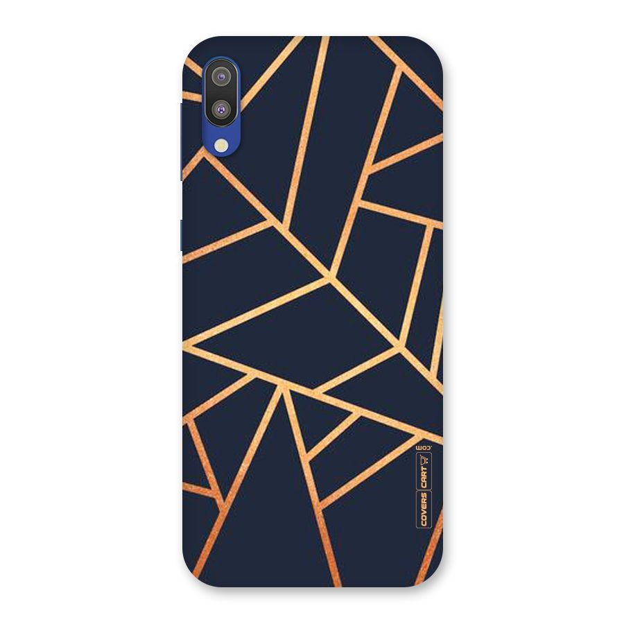 Golden Pattern Back Case for Galaxy M10