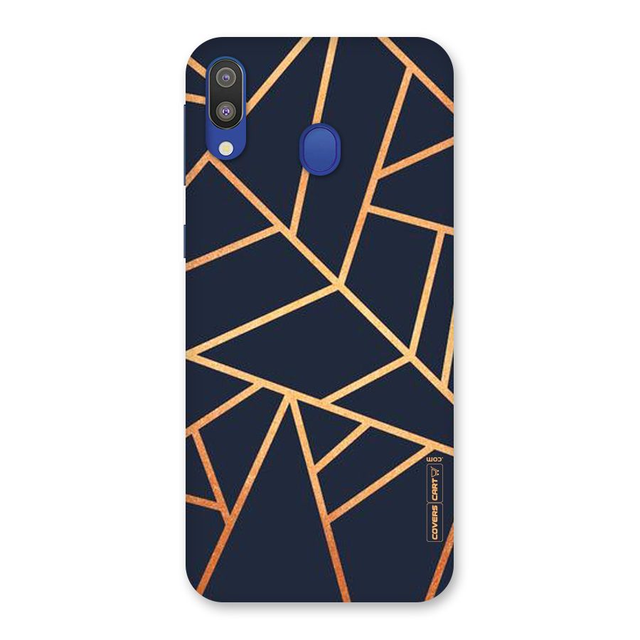 Golden Pattern Back Case for Galaxy M20