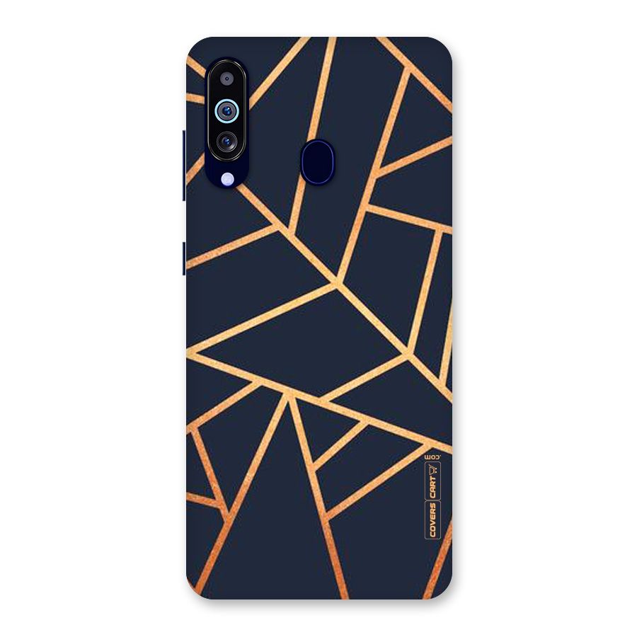 Golden Pattern Back Case for Galaxy M40