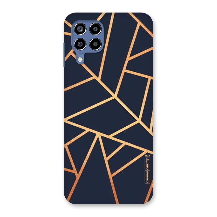Golden Pattern Back Case for Galaxy M53 5G