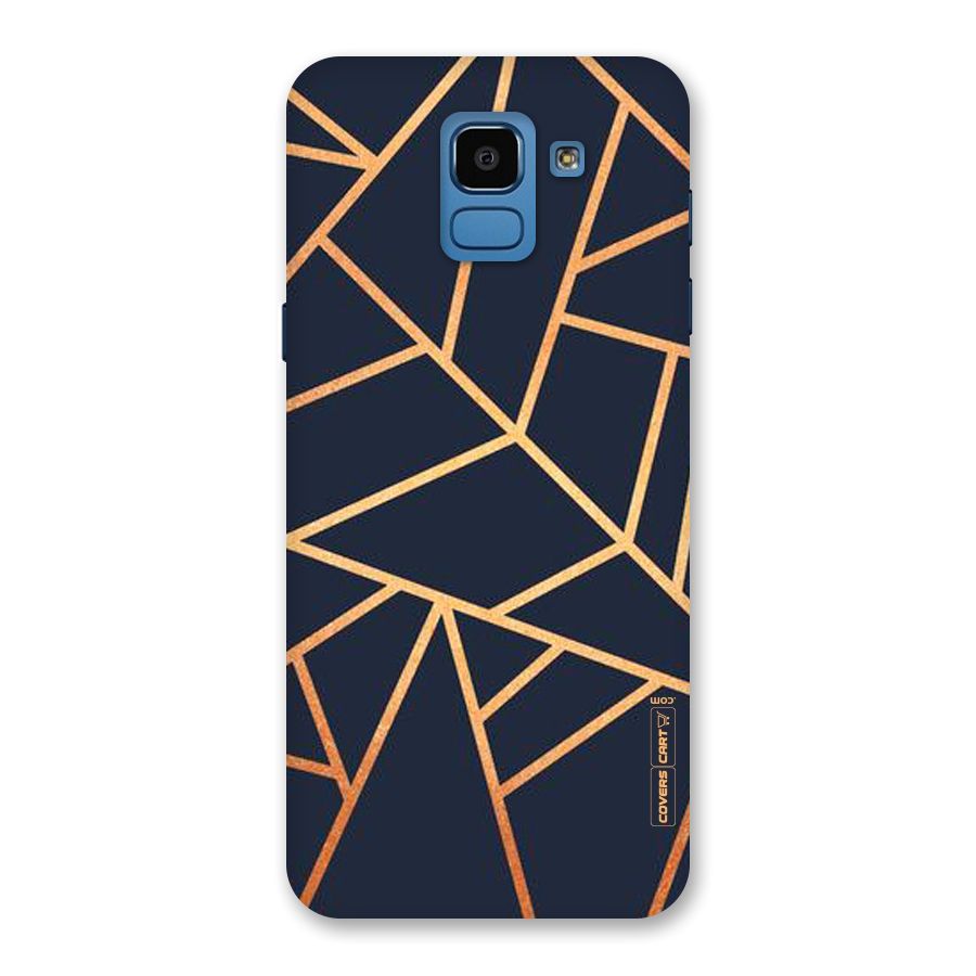 Golden Pattern Back Case for Galaxy On6