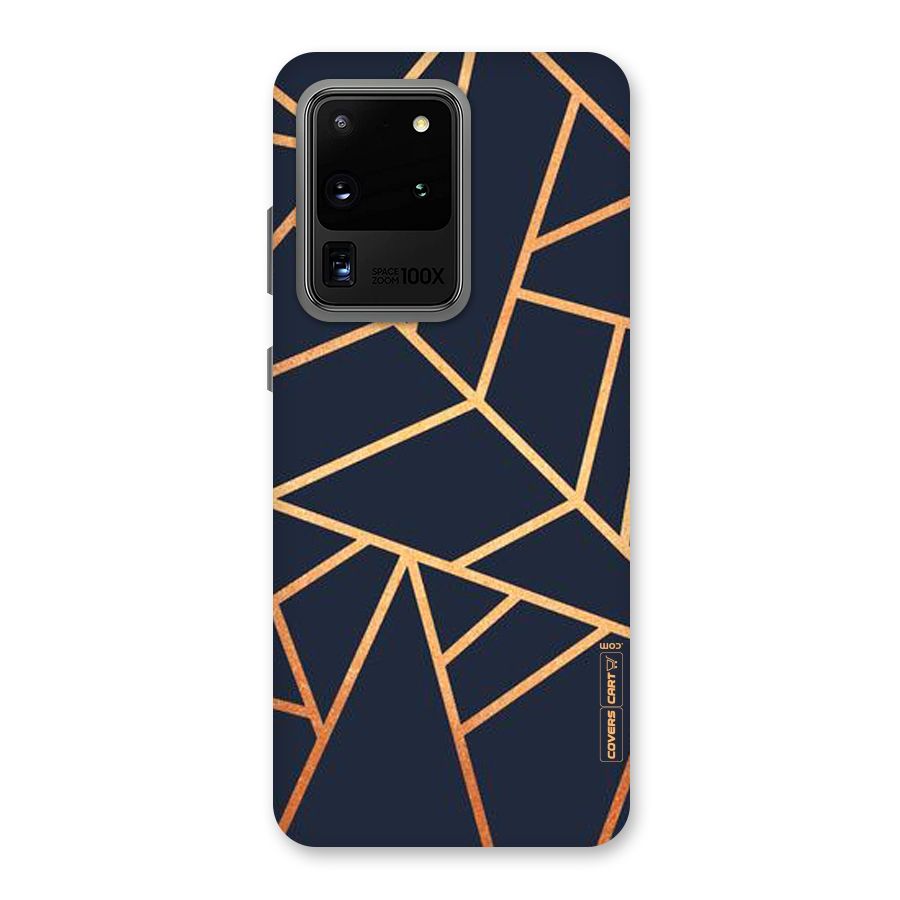 Golden Pattern Back Case for Galaxy S20 Ultra