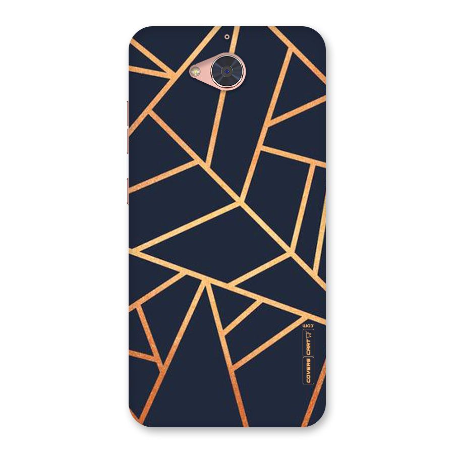 Golden Pattern Back Case for Gionee S6 Pro