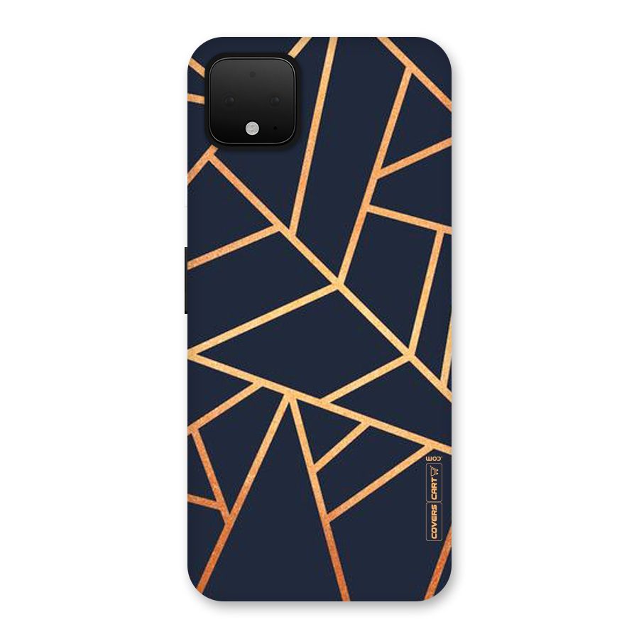Golden Pattern Back Case for Google Pixel 4 XL