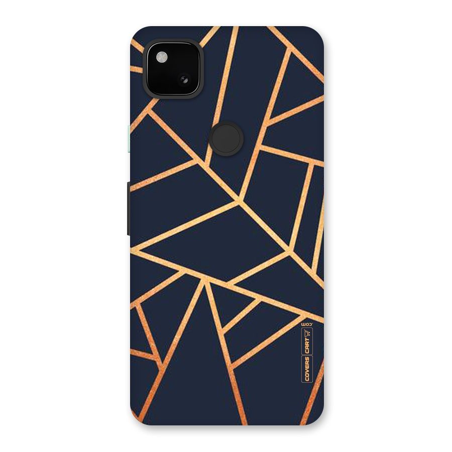 Golden Pattern Back Case for Google Pixel 4a