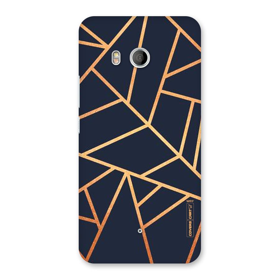 Golden Pattern Back Case for HTC U11