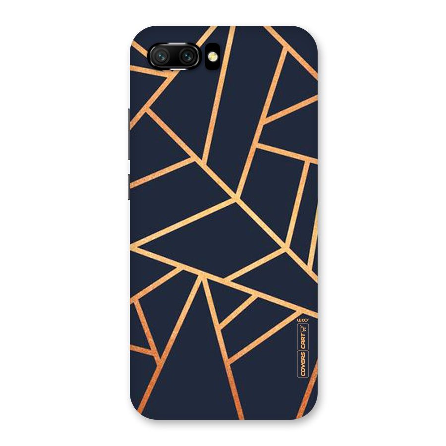 Golden Pattern Back Case for Honor 10