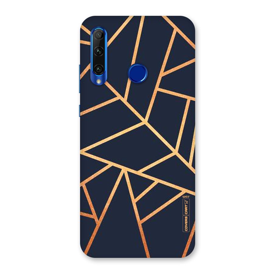 Golden Pattern Back Case for Honor 20i