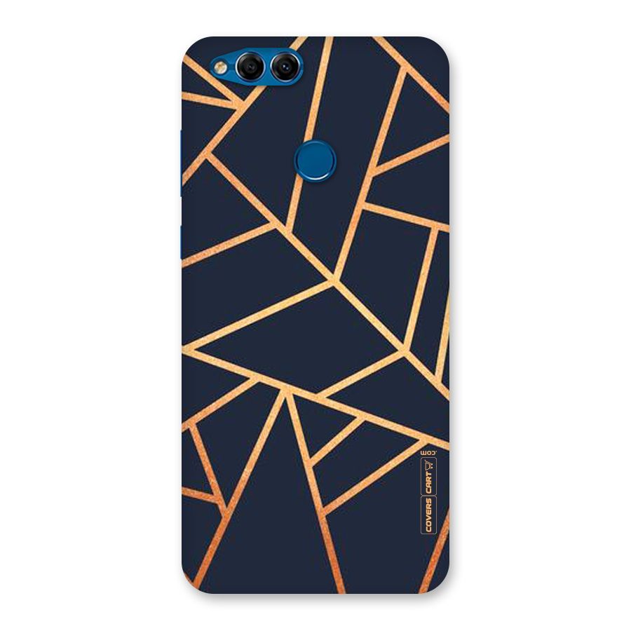 Golden Pattern Back Case for Honor 7X