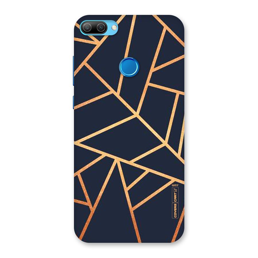 Golden Pattern Back Case for Honor 9N