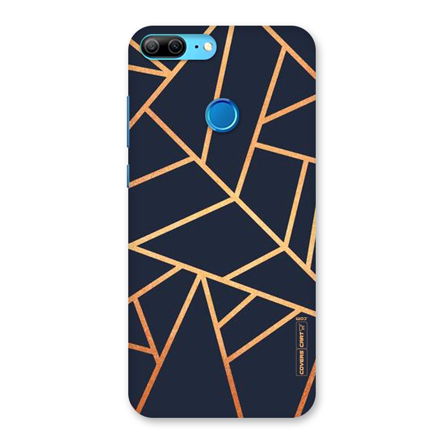Golden Pattern Back Case for Honor 9 Lite