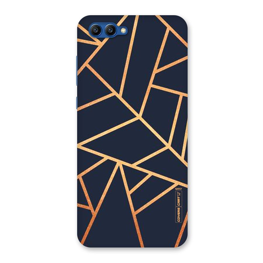 Golden Pattern Back Case for Honor View 10
