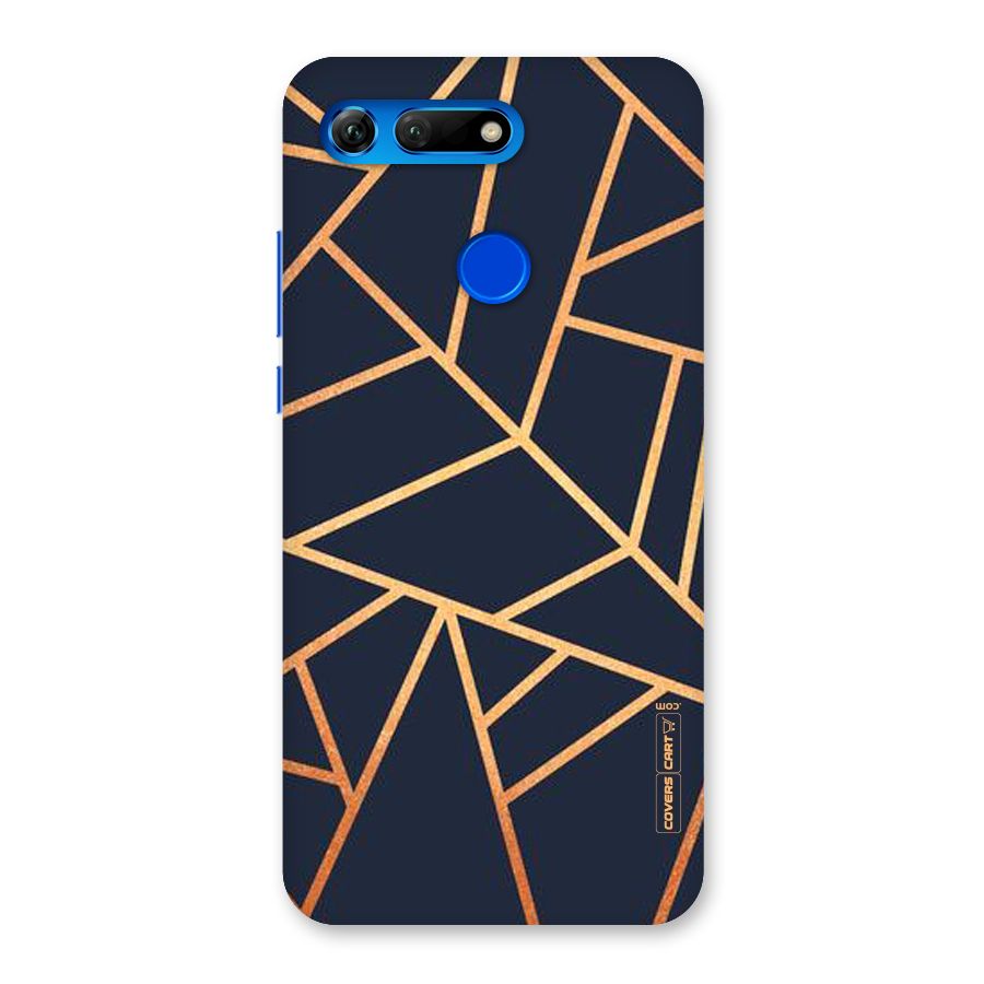 Golden Pattern Back Case for Honor View 20