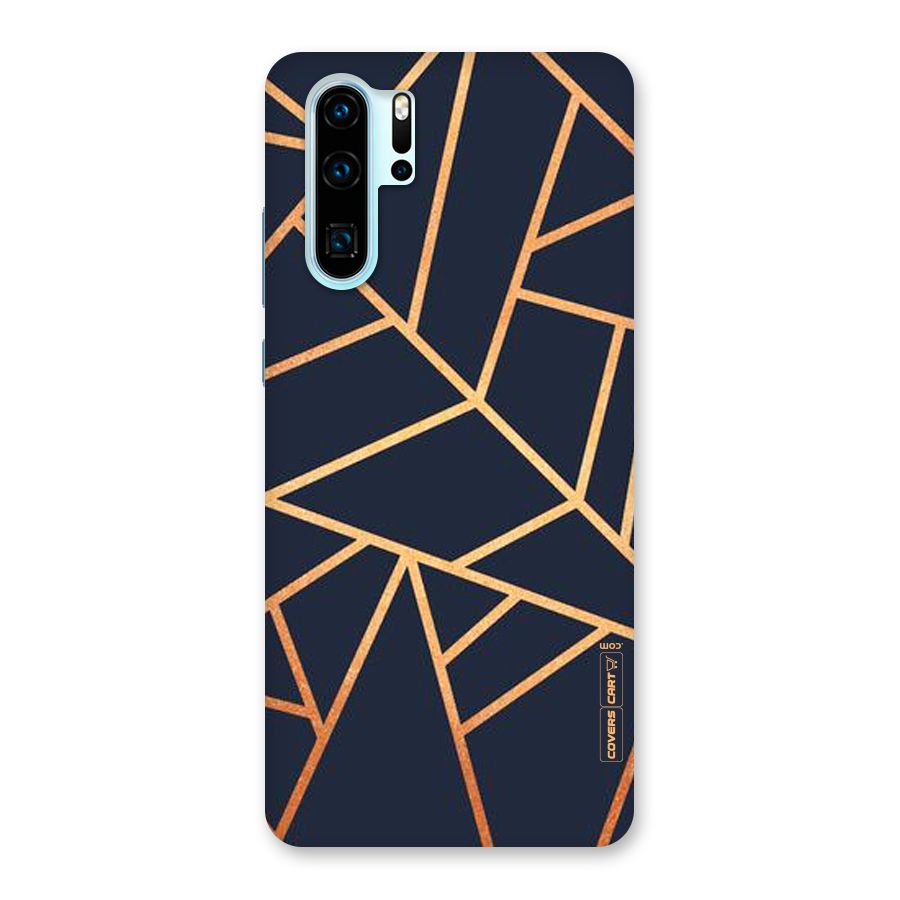 Golden Pattern Back Case for Huawei P30 Pro