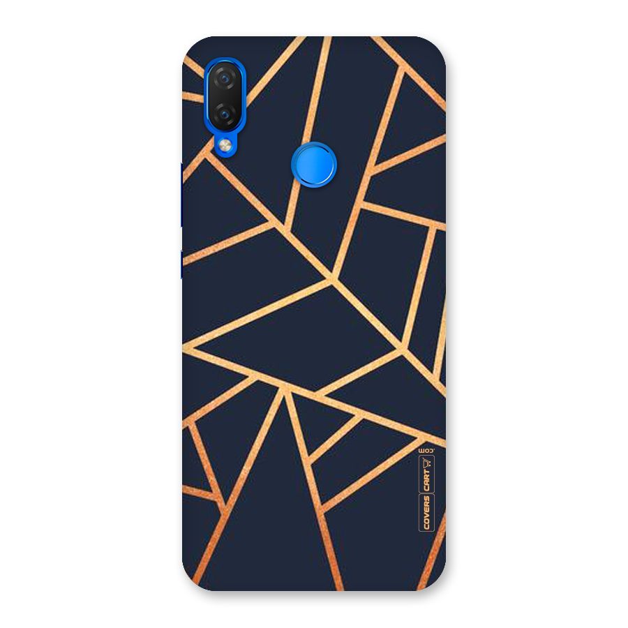 Golden Pattern Back Case for Huawei P Smart+