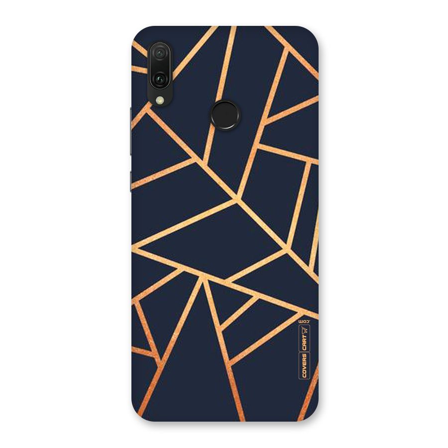 Golden Pattern Back Case for Huawei Y9 (2019)