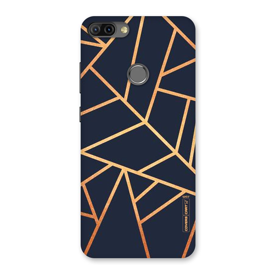 Golden Pattern Back Case for Infinix Hot 6 Pro