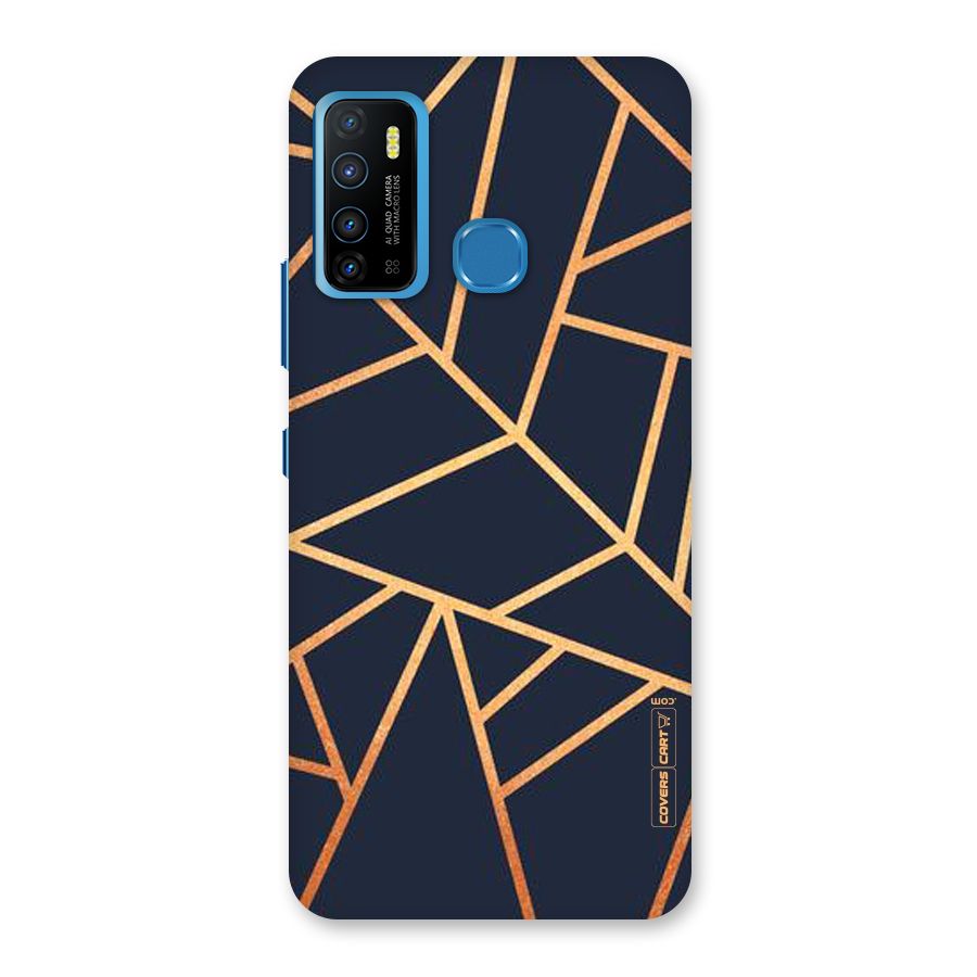 Golden Pattern Back Case for Infinix Hot 9