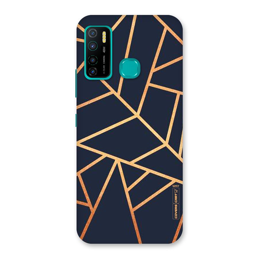 Golden Pattern Back Case for Infinix Hot 9 Pro