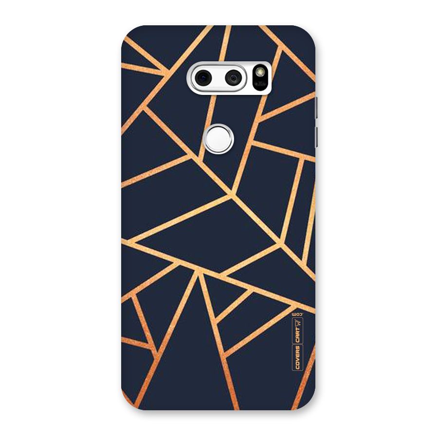 Golden Pattern Back Case for LG V30