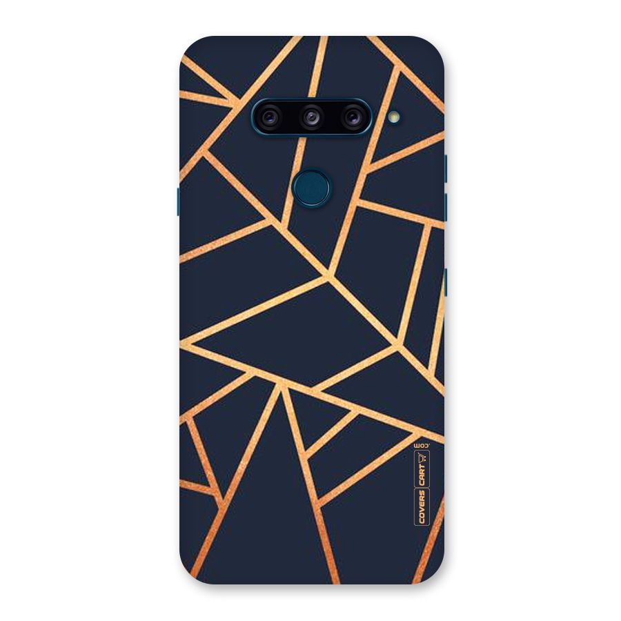 Golden Pattern Back Case for LG  V40 ThinQ