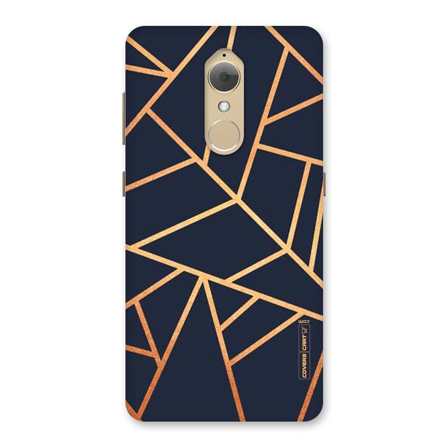 Golden Pattern Back Case for Lenovo K8