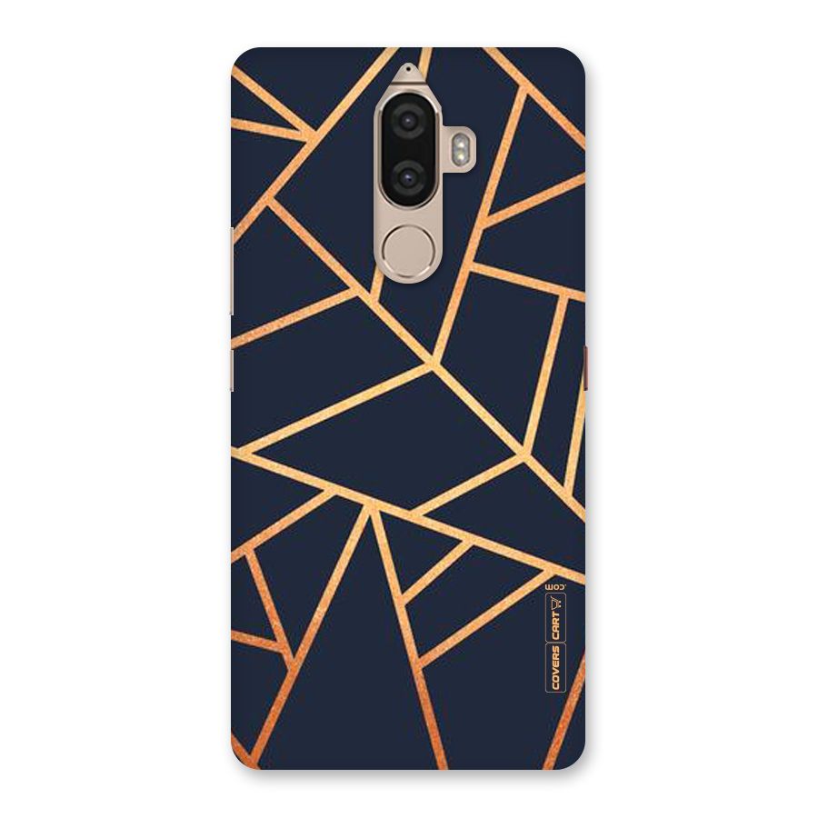 Golden Pattern Back Case for Lenovo K8 Note