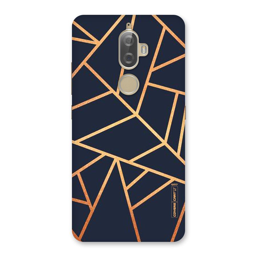 Golden Pattern Back Case for Lenovo K8 Plus