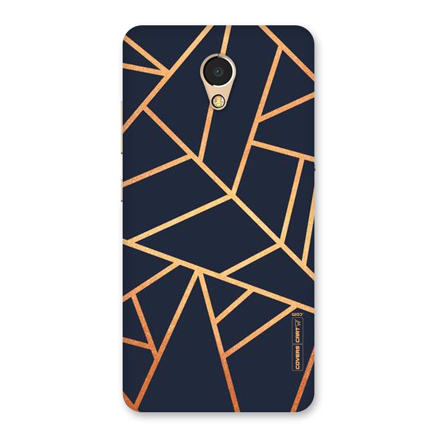 Golden Pattern Back Case for Lenovo P2