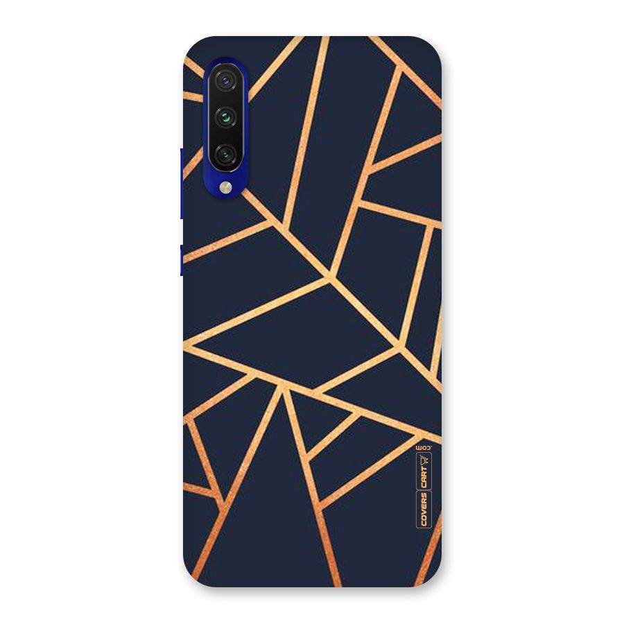 Golden Pattern Back Case for Mi A3